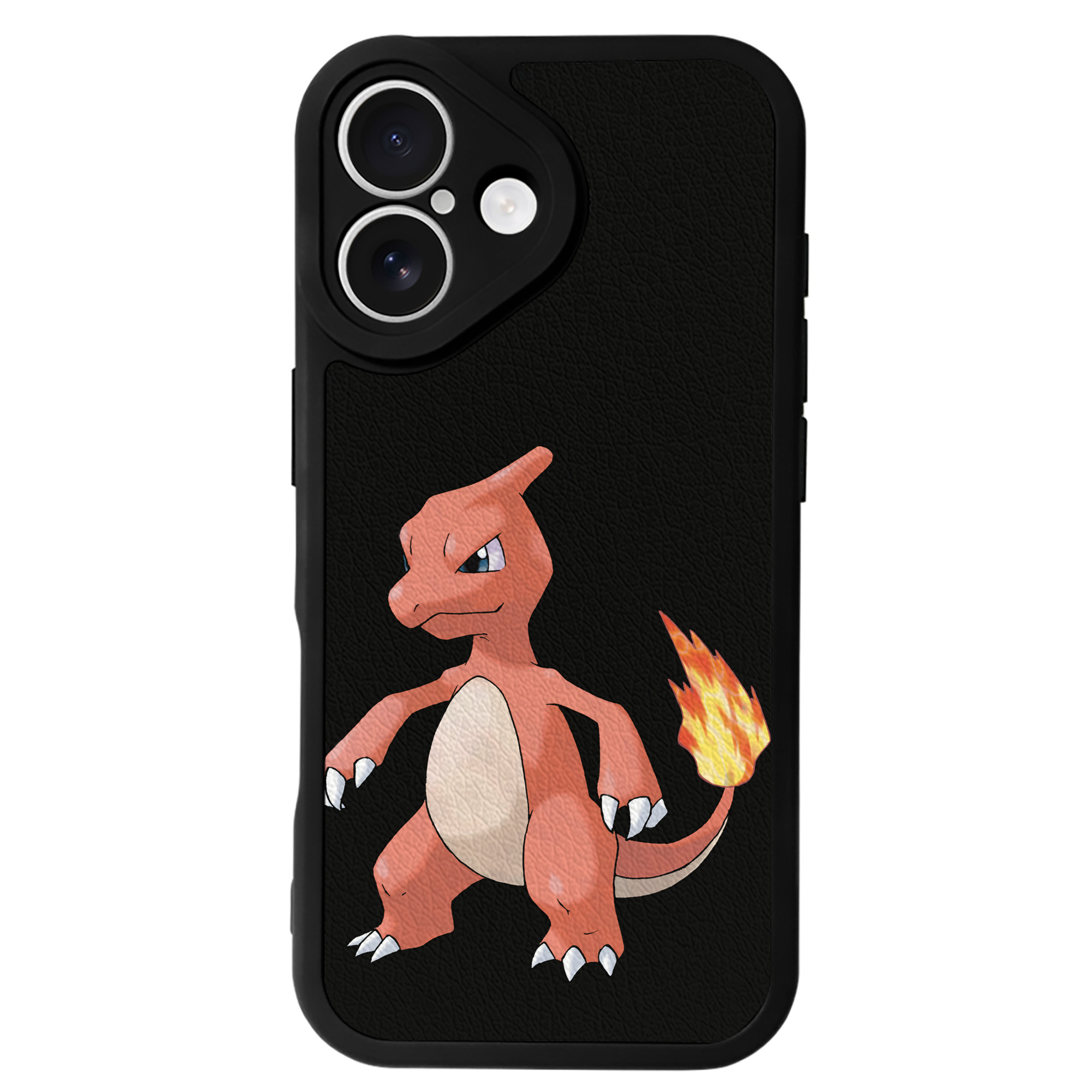 （画像用） ポケットモンスター Pokémon 【iPhone 16シリーズ対応】シリコンスマホケース（レザー調） 材質：シリコン